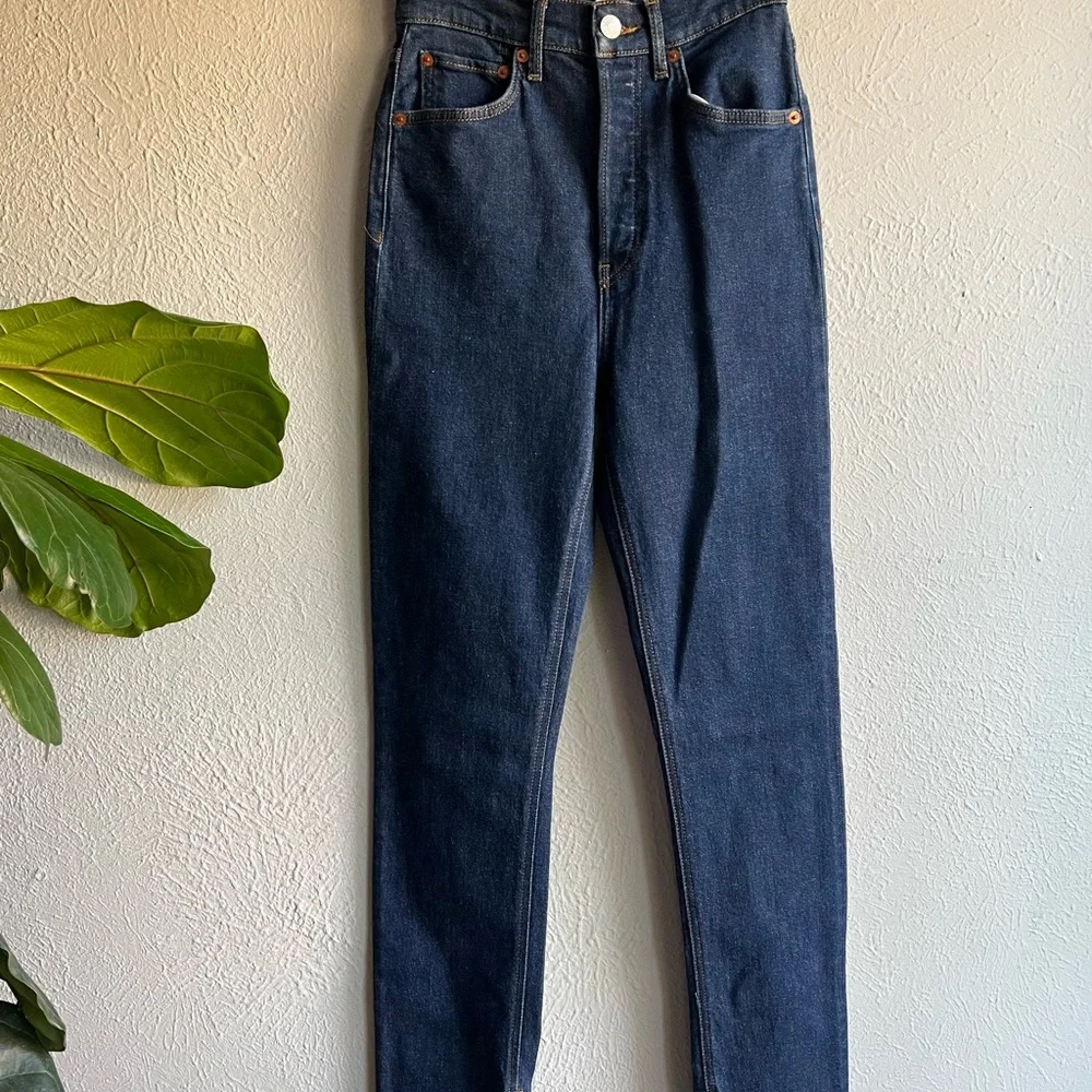 New Redone super high drain pipe Jean - Picture 4 of 8